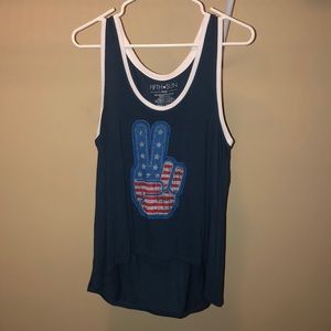 American July 4th tank top